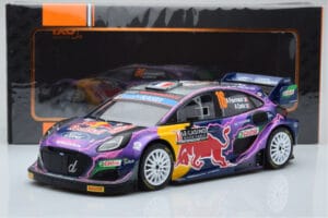 Ford Puma Rally1 WRC #16 A. Fourmaux / A. Coria Rally Monte Carlo 2022 IXO 1:18 18RMC111 Metall – Bild 6 von 6