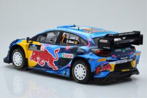 Ford Puma Rally1 WRC #7 P-L. Loubet / N. Gilsoul Rally Sweden 2023 IXO 1:18 18RMC154B Metall – Bild 5 von 6
