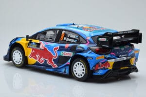 Ford Puma Rally1 WRC #8 O. Tanak / M. Jarveoja Winner Rally Sweden 2023 IXO 1:18 18RMC154A Metall – Bild 5 von 6