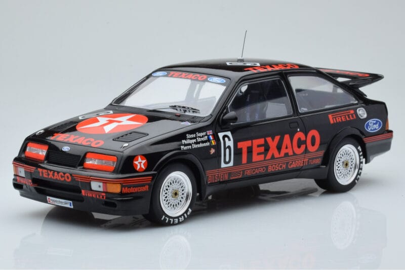 Ford Sierra RS500 Cosworth Texaco #6 S. Soper / M. Dieudonne / P. Streiff 24 Hours of Spa 1987 IXO 1:18