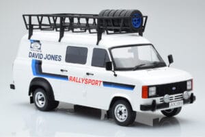 Ford Transit Mk2 Van Team David Jones Rally Assistance IXO 1:18 18RMC033XE Metall – Bild 4 von 6