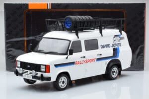 Ford Transit Mk2 Van Team David Jones Rally Assistance IXO 1:18 18RMC033XE Metall – Bild 6 von 6