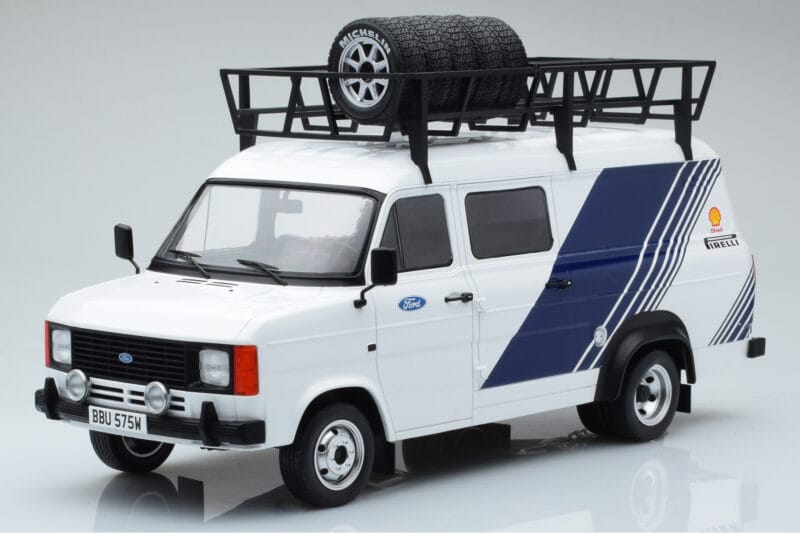 Ford Transit Mk2 Van Team Ford Rally Assistance IXO 1:18