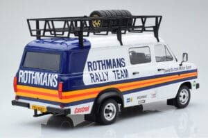 Ford Transit Mk2 Van Team Rothmans Rally Assistance IXO 1:18 18RMC057XE Metall – Bild 2 von 6