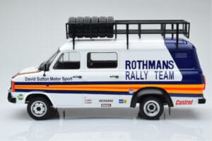 Ford Transit Mk2 Van Team Rothmans Rally Assistance IXO 1:18 18RMC057XE Metall – Bild 3 von 6