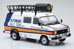 Ford Transit Mk2 Van Team Rothmans Rally Assistance IXO 1:18 18RMC057XE Metall – Bild 4 von 6