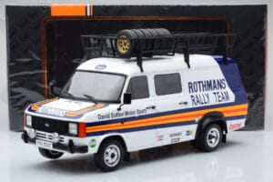Ford Transit Mk2 Van Team Rothmans Rally Assistance IXO 1:18 18RMC057XE Metall – Bild 6 von 6