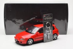 Honda Civic EG6 VTEC Rot LCD 1:18 LCD18018-RE Metall – Bild 11 von 11