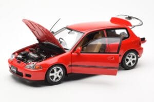 Honda Civic EG6 VTEC Rot LCD 1:18 LCD18018-RE Metall – Bild 3 von 11