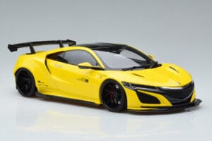 Honda NSX NC1 LB Works Liberty Walk Gelb GT Spirit 1:18 KJ034 Resin – Bild 4 von 6