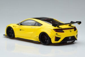 Honda NSX NC1 LB Works Liberty Walk Gelb GT Spirit 1:18 KJ034 Resin – Bild 5 von 6