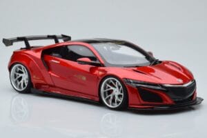 Honda NSX NC1 Liberty Walk Candy Rot GT Spirit 1:18 GT245 Metall – Bild 4 von 6