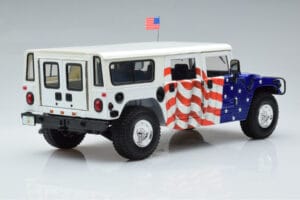 Hummer H1 General Gore-Lieberman USA 2000 Exoto 1:18 EX01807 Metall – Bild 3 von 7