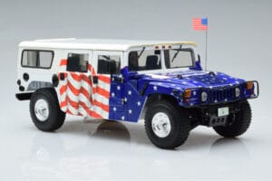 Hummer H1 General Gore-Lieberman USA 2000 Exoto 1:18 EX01807 Metall – Bild 5 von 7