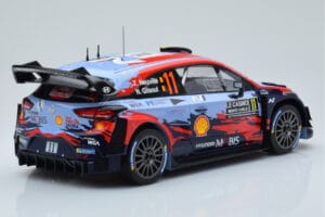 Hyundai i20 Coupe WRC #11 T. Neuville / N. Gilsoul Rally Monte Carlo 2020 IXO 1:18 18RMC067A Metall – Bild 2 von 6