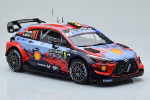 Hyundai i20 Coupe WRC #11 T. Neuville / N. Gilsoul Rally Monte Carlo 2020 IXO 1:18 18RMC067A Metall – Bild 4 von 6