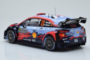Hyundai i20 Coupe WRC #11 T. Neuville / N. Gilsoul Rally Monte Carlo 2020 IXO 1:18 18RMC067A Metall – Bild 5 von 6