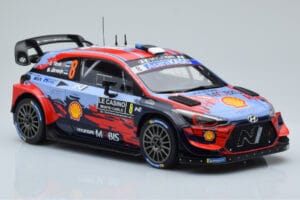 Hyundai i20 Coupe WRC #8 O. Tanak / M. Jarveoja Rally Monte Carlo 2020 IXO 1:18 18RMC067C Metall – Bild 4 von 6