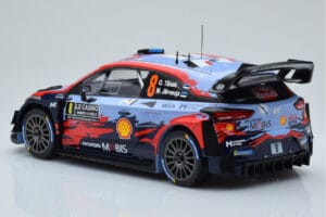 Hyundai i20 Coupe WRC #8 O. Tanak / M. Jarveoja Rally Monte Carlo 2020 IXO 1:18 18RMC067C Metall – Bild 5 von 6