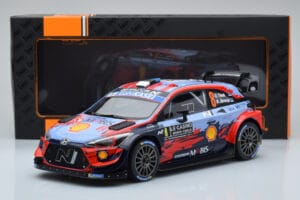 Hyundai i20 Coupe WRC #8 O. Tanak / M. Jarveoja Rally Monte Carlo 2020 IXO 1:18 18RMC067C Metall – Bild 6 von 6