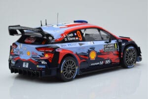 Hyundai i20 Coupe WRC #9 S. Loeb / I. Galmiche Rally Monte Carlo 2020 IXO 1:18 18RMC067B Metall – Bild 2 von 6