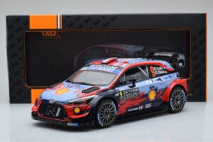 Hyundai i20 Coupe WRC #9 S. Loeb / I. Galmiche Rally Monte Carlo 2020 IXO 1:18 18RMC067B Metall – Bild 6 von 6