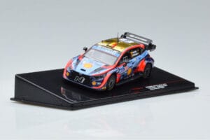 Hyundai i20 N Rally1 #11 T. Neuville / M. Wydaeghe Rally Finland 2022 IXO 1:43 RAM866 Metall – Bild 2 von 4