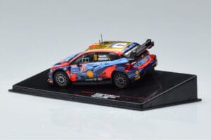 Hyundai i20 N Rally1 #11 T. Neuville / M. Wydaeghe Rally Finland 2022 IXO 1:43 RAM866 Metall – Bild 3 von 4