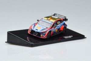 Hyundai i20 N Rally1 #11 T. Neuville / M. Wydaeghe Safari Rally Kenya 2022 IXO 1:43 RAM855 Metall – Bild 2 von 4