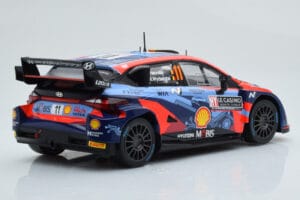 Hyundai i20 N Rally1 #11 T. Neuville / M. Wydaeghe Rally Monte Carlo 2022 IXO 1:18 18RMC112 Metall – Bild 2 von 6