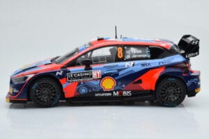 Hyundai i20 N Rally1 #8 O. Tanak / M. Jarveoja Rally Monte Carlo 2022 IXO 1:18 18RMC113 Metall – Bild 3 von 6