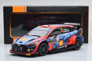 Hyundai i20 N Rally1 #8 O. Tanak / M. Jarveoja Rally Monte Carlo 2022 IXO 1:18 18RMC113 Metall – Bild 6 von 6