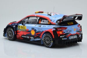 Hyundai i20 Coupe WRC #6 D. Sordo / C. del Barrio Rally Catalunya 2019 IXO 1:18 18RMC052C Metall – Bild 5 von 6