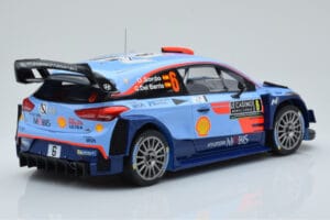 Hyundai i20 Coupe WRC #6 D. Sordo / C. del Barrio Rally Monte Carlo 2018 IXO 1:18 18RMC030C Metall – Bild 2 von 6