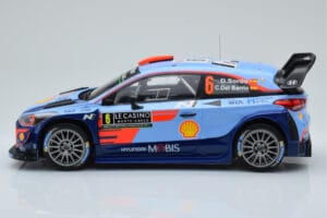 Hyundai i20 Coupe WRC #6 D. Sordo / C. del Barrio Rally Monte Carlo 2018 IXO 1:18 18RMC030C Metall – Bild 3 von 6