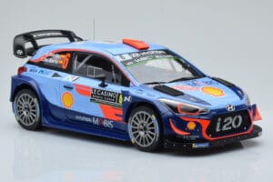 Hyundai i20 Coupe WRC #6 D. Sordo / C. del Barrio Rally Monte Carlo 2018 IXO 1:18 18RMC030C Metall – Bild 4 von 6