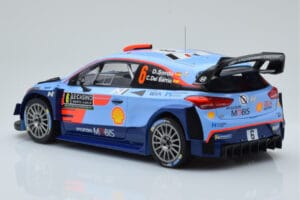 Hyundai i20 Coupe WRC #6 D. Sordo / C. del Barrio Rally Monte Carlo 2018 IXO 1:18 18RMC030C Metall – Bild 5 von 6