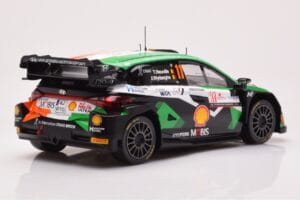 Hyundai i20 N Rally1 #11 T. Neuville / M. Wydaeghe Rally Croatia 2023 IXO 1:18 18RMC160A Metall – Bild 2 von 6