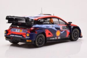 Hyundai i20 N Rally1 #11 T. Neuville / M. Wydaeghe Rally Monte Carlo 2023 IXO 1:18 18RMC153A Metall – Bild 2 von 6