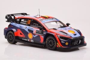 Hyundai i20 N Rally1 #11 T. Neuville / M. Wydaeghe Rally Monte Carlo 2023 IXO 1:18 18RMC153A Metall – Bild 4 von 6