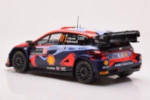 Hyundai i20 N Rally1 #11 T. Neuville / M. Wydaeghe Rally Monte Carlo 2023 IXO 1:18 18RMC153A Metall – Bild 5 von 6