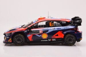Hyundai i20 N Rally1 #6 D. Sordo / C. Carrera Rally Monte Carlo 2023 IXO 1:18 18RMC153B Metall – Bild 3 von 6