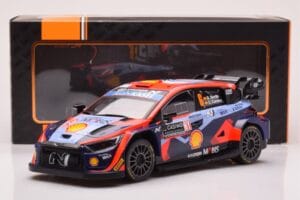 Hyundai i20 N Rally1 #6 D. Sordo / C. Carrera Rally Monte Carlo 2023 IXO 1:18 18RMC153B Metall – Bild 6 von 6