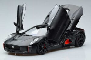 Jaguar C-X75 Schwarz Almost Real 1:18 810605 Metall – Bild 2 von 7