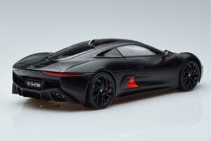 Jaguar C-X75 Schwarz Almost Real 1:18 810605 Metall – Bild 3 von 7