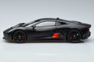 Jaguar C-X75 Schwarz Almost Real 1:18 810605 Metall – Bild 4 von 7