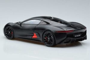 Jaguar C-X75 Schwarz Almost Real 1:18 810605 Metall – Bild 6 von 7