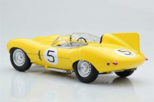 Jaguar D-Type #5 Ecurie Nationale Belge 24 Hours of Le Mans 1956 CMR 1:18 CMR143 Metall – Bild 5 von 6