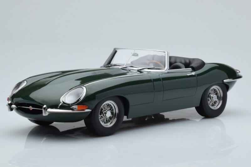Jaguar E-Type Series 1 Roadster Grün KK-Scale 1:18