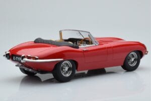 Jaguar E-Type Series 1 Roadster Rot KK-Scale 1:18 KKDC180482 Metall – Bild 2 von 6